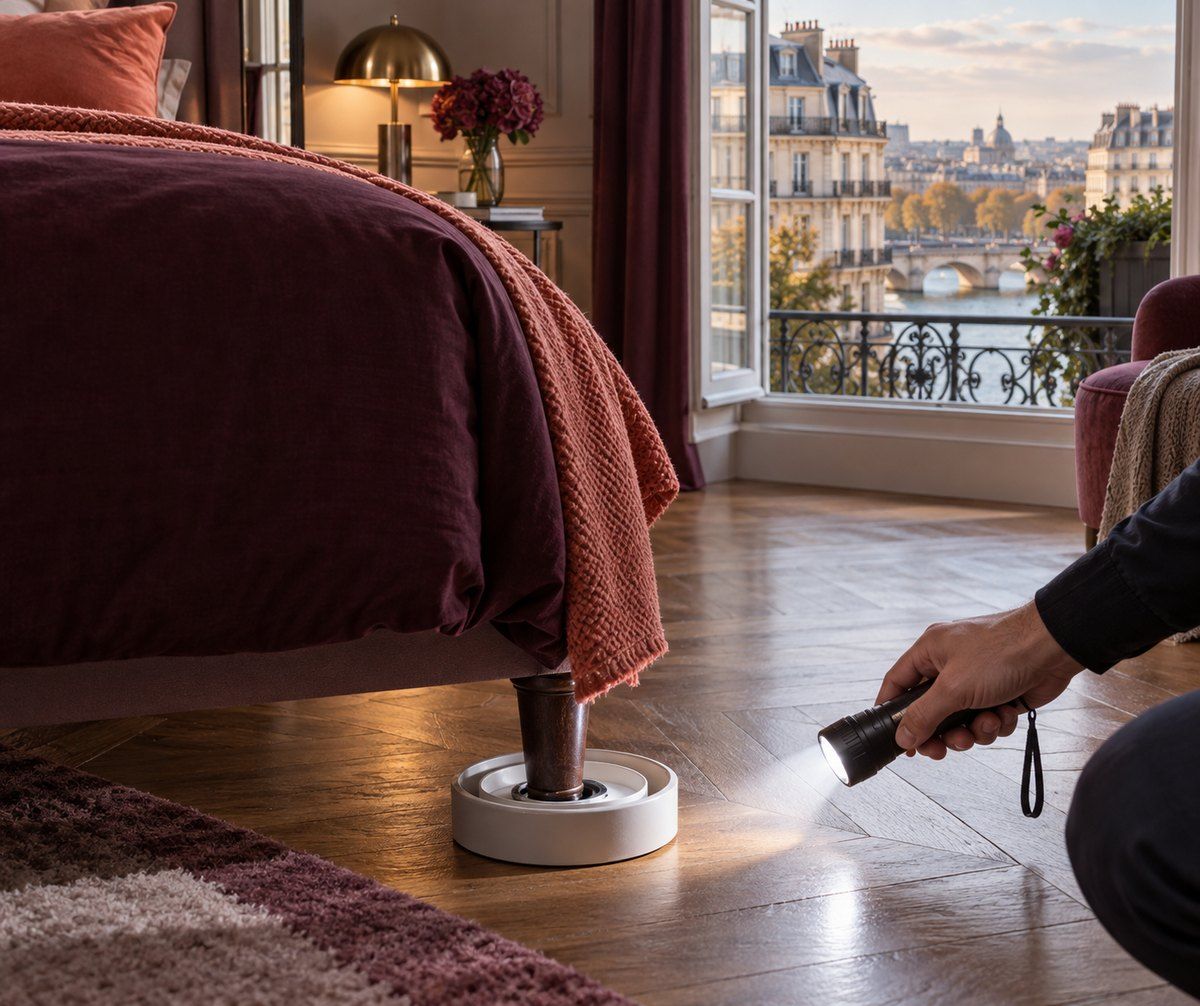 Visite de contrôle réalisée après le traitement